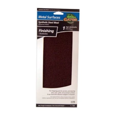 Gator Finishing MaroonMTL Finishing Pad 7320
